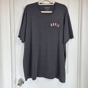 Orvis Classic Collection Tee Gray Men's 2XL